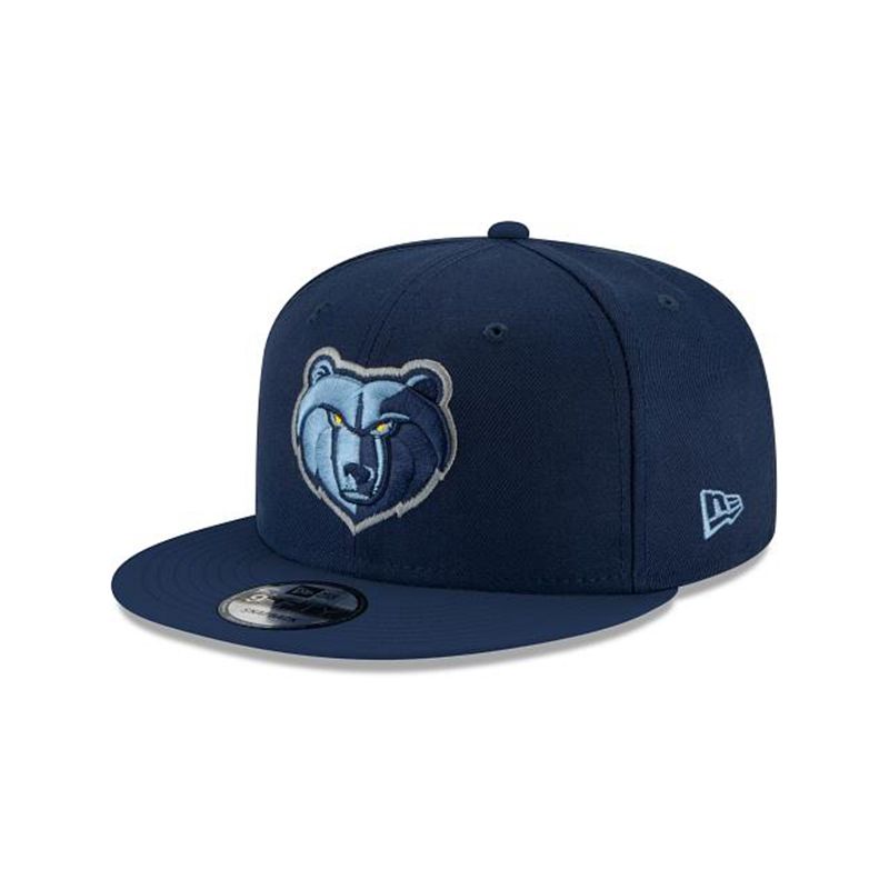 NBA Memphis Grizzlies Basic 9Fifty Snapback (SKQ3040) - Blue New Era Caps